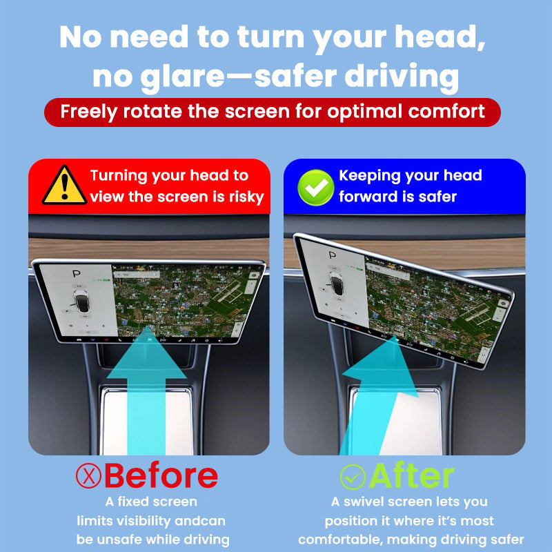 Dashboard Screen Swivel Mount kit For Model 3/Y/3 Highland/Model Y Juniper