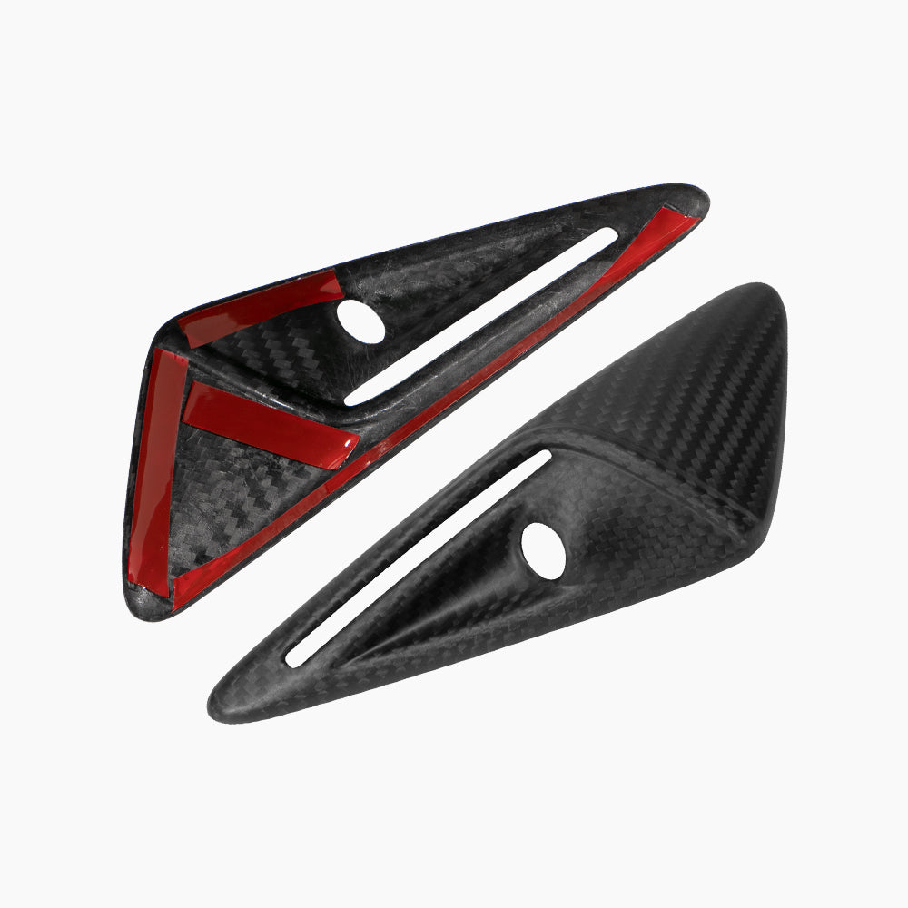 Real Carbon Fiber Side Camera Cover for Tesla Model 3 Model Y CTmods®
