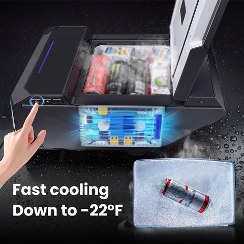 Tesstudio Cooler Fridge 18L Center Console Fridge for Tesla Cybertruck