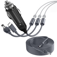 3 in 1 Starlink Mini Cable, High-Speed USB C/Car Charger/DC to DC Replacement Cable