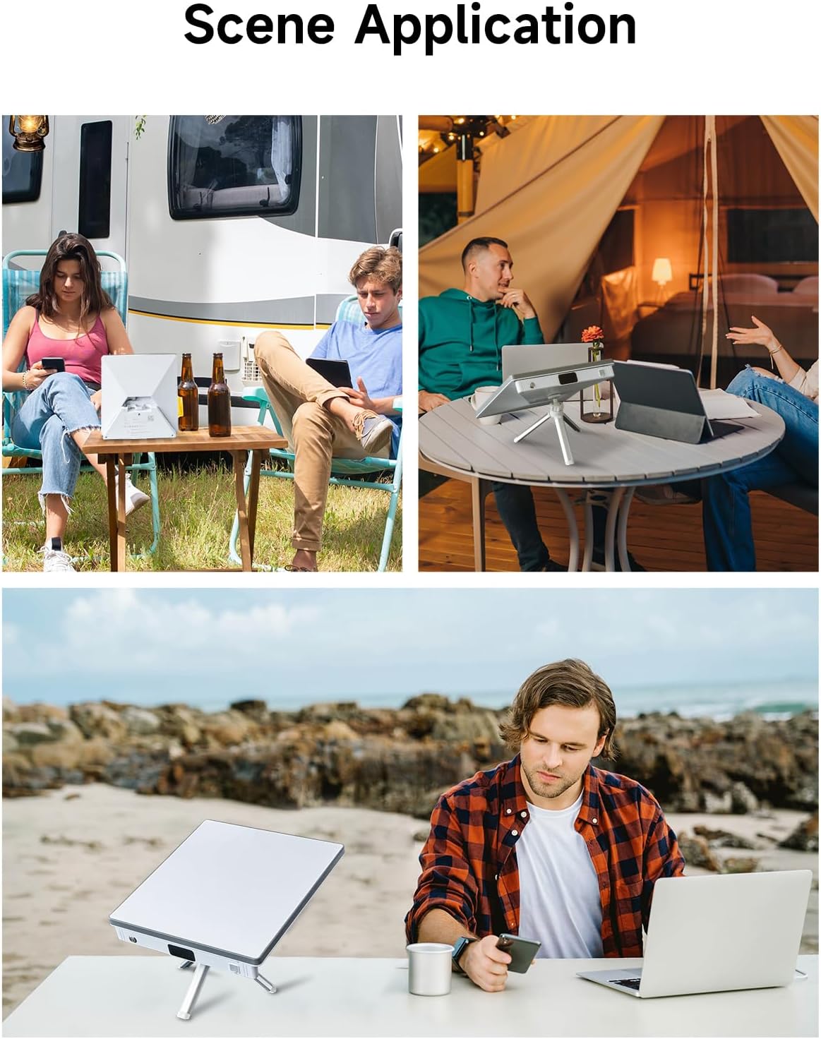 Power Bank for Starlink Mini — 99Wh Portable Charger with USB-C Bidirectional PD LCD Display Smart App DC Cable