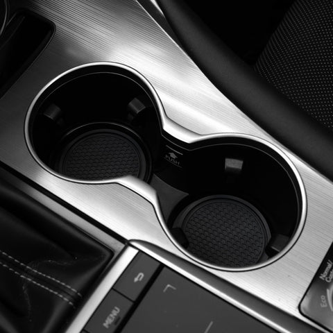 2026 Ctmods Car Cup Coaster 4PCS Universal Non-Slip Cup Holders Embedded in Ornaments Coaster for Car/Tesla Interior Accessories