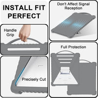 Starlink Mini Silicone Protective Sleeve — Liquid Silicone Full-Cover Shock-Resistant Lightning-Proof Case for Starlink Mini Satellite Dish Antenna