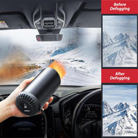 Asign 12V Fast-Heating Car Windshield Defroster – Portable Heater & Defogger with Suction Cup Mount