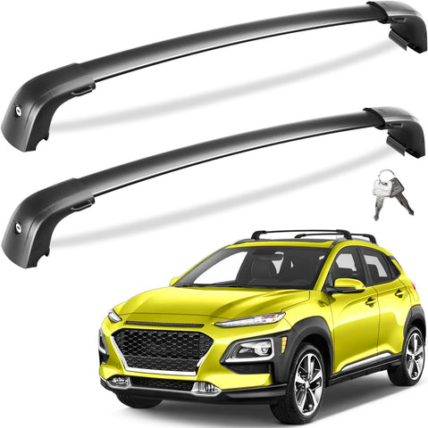 Lockable Roof Rack Black Cross Bars For 2021 - 2025 Chevrolet Suburban & Taho,e GMC Yukon XL, Cadillac Escalade ESV