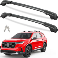 Lockable Roof Rack Cross Bars Compatible with Subaru Forester 2014-2025 with Raised Side Rails (Not for Wilderness)