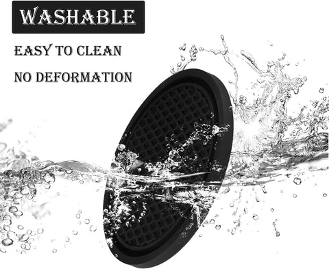 2026 Ctmods Car Cup Coaster 4PCS Universal Non-Slip Cup Holders Embedded in Ornaments Coaster for Car/Tesla Interior Accessories