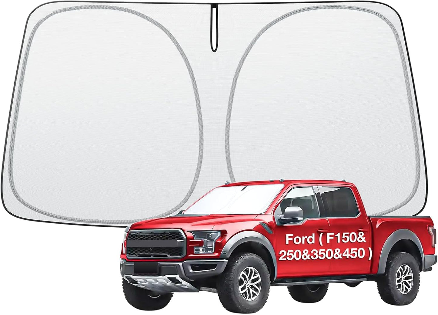 Ctmods 2026 Windshield Sunshade Foldable Heat Insulation Sunshade with Storage Bag, for Model S/X/3/Y