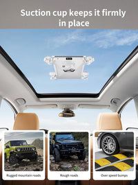 Starlink Mini Mount with 27500mAh Power Bank for Camping /Car Sunroof,RV,Boat,Airplane