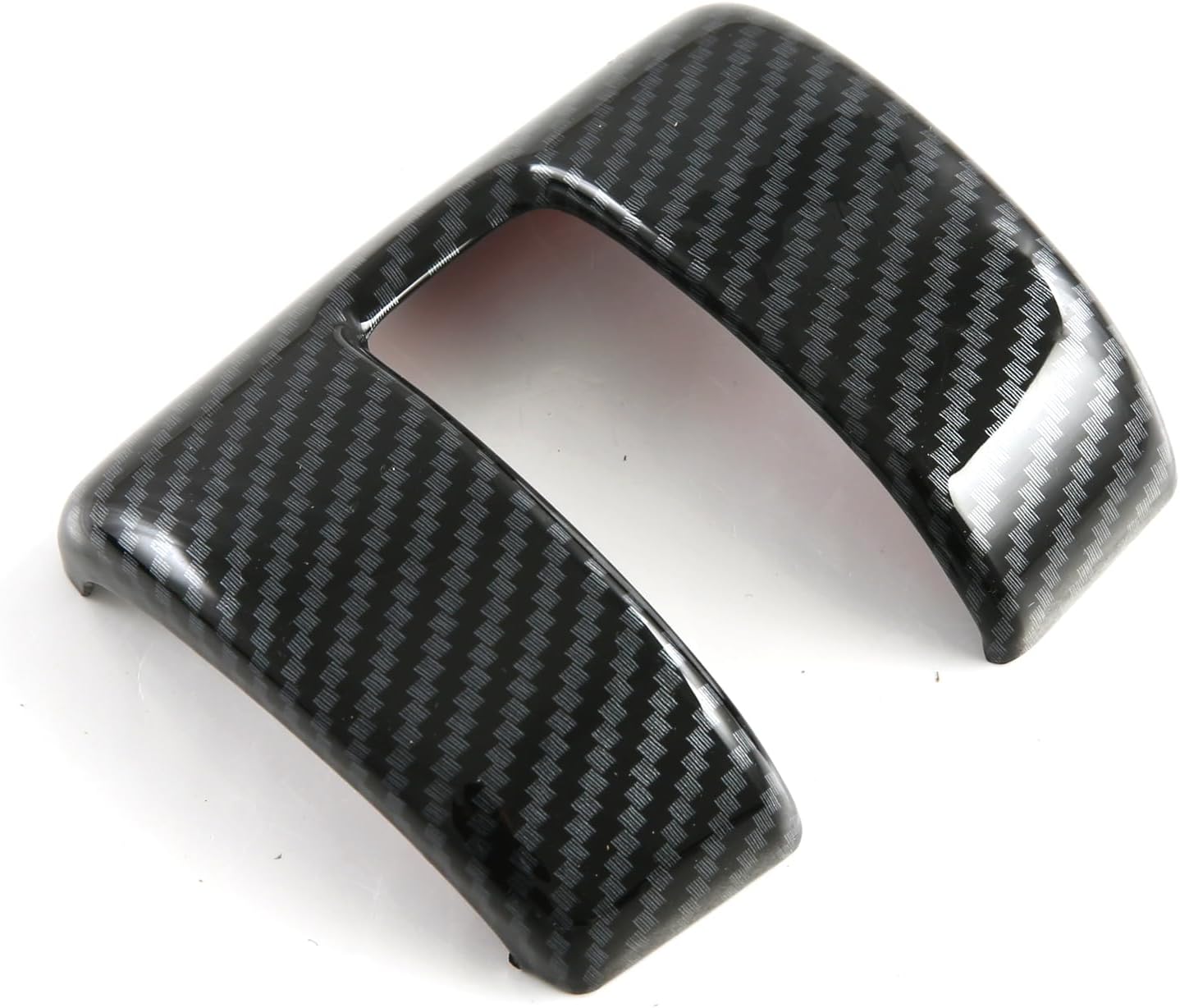 L2R para BYD Shark 6 (2024-2025) Cubierta de Manija Interior de Puerta Accesorios Interiores de Coche Estilo Fibra de Carbono ABS Decoración de Revestimiento 4 PCS