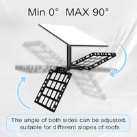 Starlink Gen 3 Roof Ridge Mount, 360° Rotatable Compatible with V3 Starlink Standard Dish