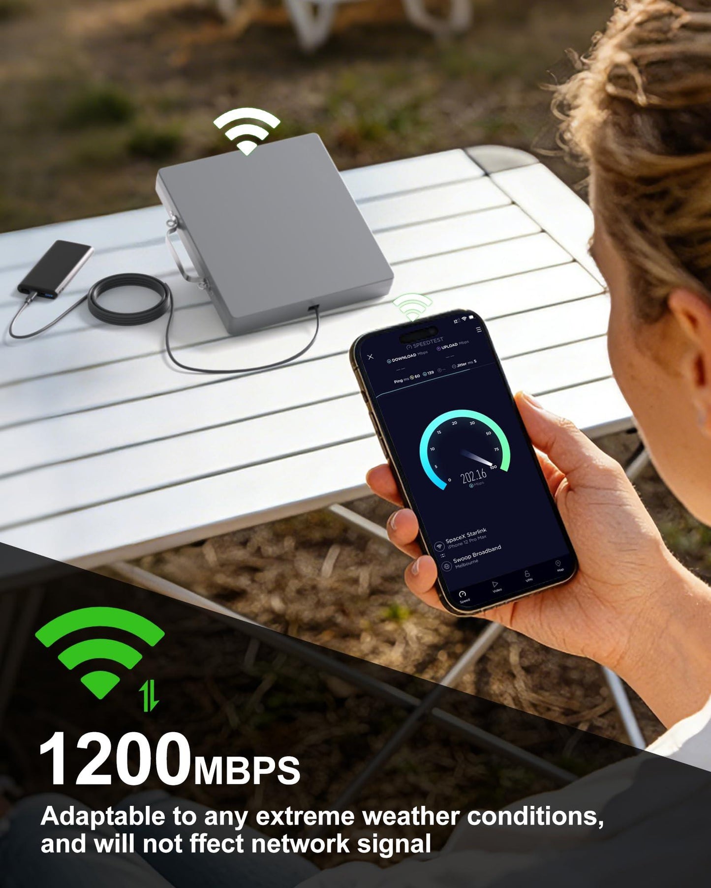 Starlink Mini Magnetic Mount with Protective Case - 200lbs Heavy Duty Suction Cup Roof Rack Kit for RV, Car, Truck