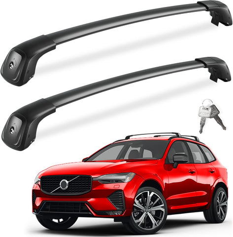 Lockable Roof Rack Cross Bars with Flush Side Rails For Mazda CX30 CX-30 2020 - 2025