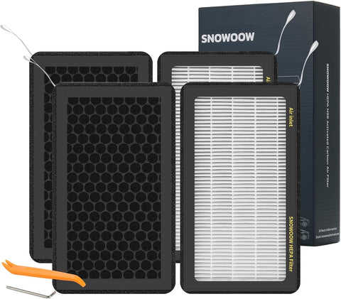 Ctmods Tesla Model 3 /Model Y Air Filter HEPA 2 Pack with Activated Carbon Tesla Cabin Air Filter Replacement