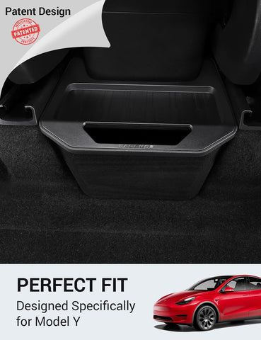 2025 2026 Rear Bin Backseat Storage Box Garbage Can for Tesla Model 3/Y Accessories