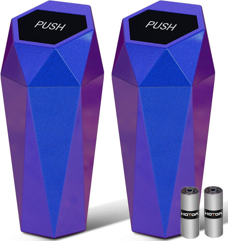 2026 Ctmods Car Trash Can with Lid Car Accessories for Interior, Leakproof Vehicle Garbage Can with 30 Attached Trash Bags, Multipurpose Organizers and Storage for Home/Office