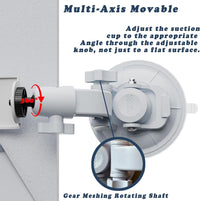 Starlink Mini Mount 360° Adjustable Suction Cup Car Mount Super Strong Suction & Ready to Use, Perfect for Car/RV/Boat/Truck and Marine