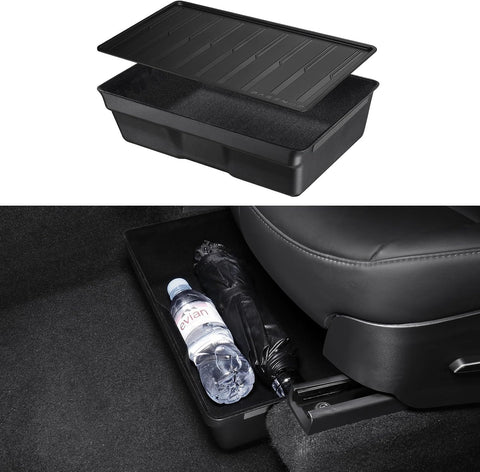 2025 2026 Rear Bin Backseat Storage Box Garbage Can for Tesla Model 3/Y Accessories