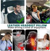 2026 Memory Foam Ergonomic Design Comfortable Headrest Cushion Pillow for Tesla Model 3/Y/S/X/Cybertruck Accessories
