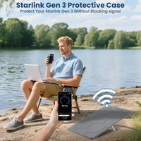 Starlink Standard Gen 3 Silicone Case for Satellite Dish Waterproof,Impact Resistant to Rocks/Sand/Hail