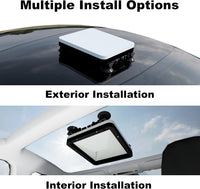 Starlink Mini Vehicle Roof Suction Mount Interior