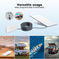 Starlink Cable Gen 3/Starlink Mini, Replacement Standard Cat6 Cable, Waterproof Ethernet Starlink Mini Cable, Starlink Internet Kit Satellite Cable Extension for Starlink V3/V4/Mini (30FT/10M)