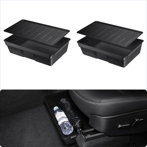 2025 2026 Rear Bin Backseat Storage Box Garbage Can for Tesla Model 3/Y Accessories
