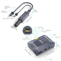 Starlink Mini PoE Injector & 12V Starlink Adapter Splitter Kit