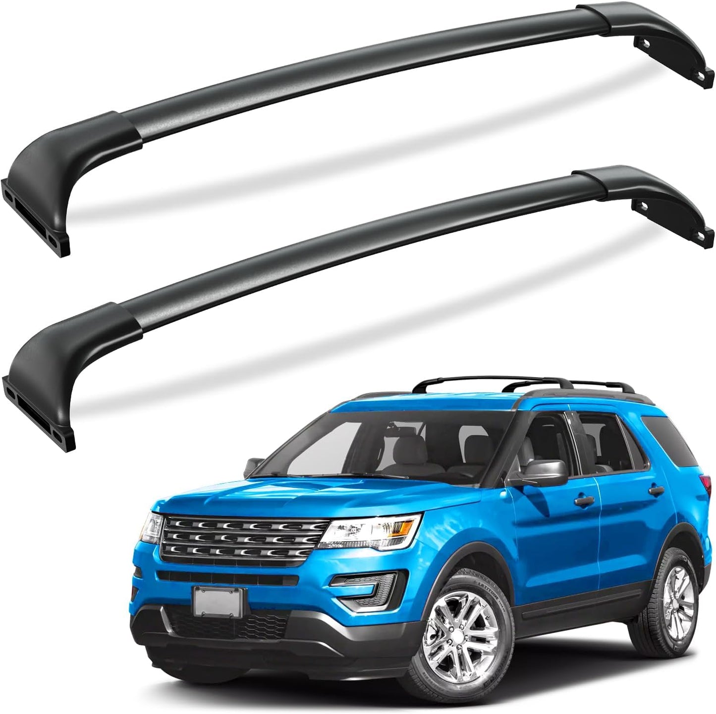 Barras Transversales de Techo de 220 lb para Ford Expedition 2018-2025 y Lincoln Navigator 2018-2024