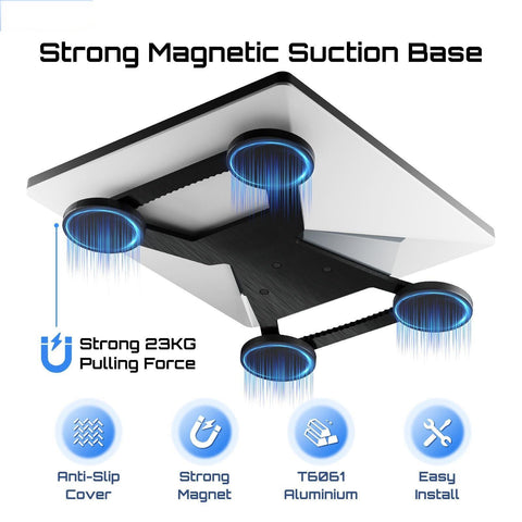 Starlink Mini Accessories Mount Magnetic with 200lbs Heavy Duty Magnet Bases