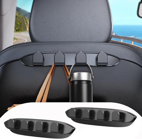 2026 2 Pack Car Seat Hooks for Tesla Model Y(Juniper) Model 3(Highland) Accessories for Bags, Handbag Backpack Grocery