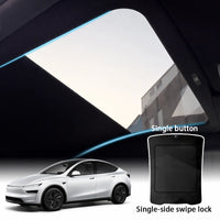 Tesla Model Y Juniper Electric Voice-Controlled Power Sunshade (2025+) - With Ambient Light