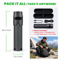 Starlink Mini Battery Tripod Mount, 27000mAh Adjustable Stand for Camping & RV