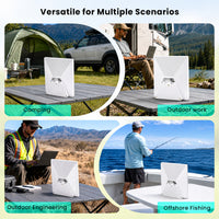 Starlink Mini portable power solution for camping RV outdoor work and offshore fishing