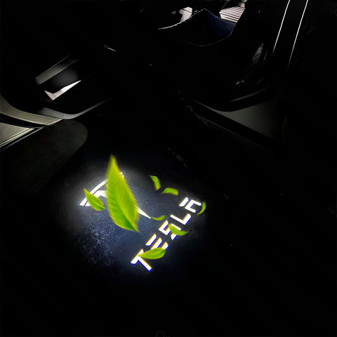 CTmods® Puddle Lights Projector Door Step Light For Tesla Cybertruck