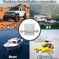 Starlink Mini Mount 360° Adjustable Suction Cup Car Mount Super Strong Suction & Ready to Use, Perfect for Car/RV/Boat/Truck and Marine