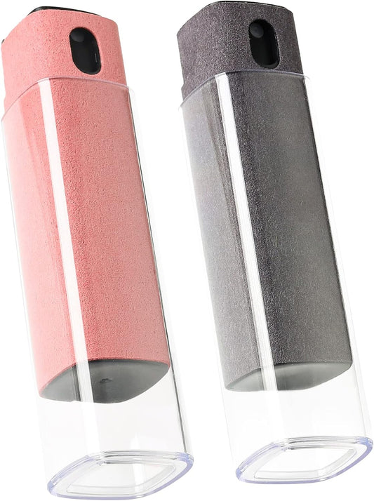 2026 Touchscreen Screen Cleaner Kit 2 Pcs, Phone, Tablet and Car Screen Cleaner, Two in One Spray and Microfiber Cloth