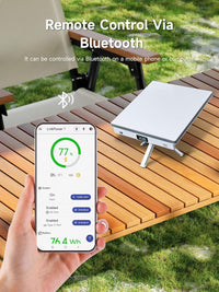 Power Bank for Starlink Mini — 99Wh Portable Charger with USB-C Bidirectional PD LCD Display Smart App DC Cable