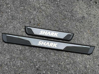 Car Accessories Door Sill Protector for BYD Shark 2024 2025 Auto Parts Door Sill Trim Scuff Guard Panel ABS 4 Pcs Set