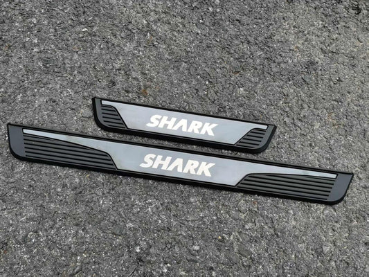 Car Accessories Door Sill Protector for BYD Shark 2024 2025 Auto Parts Door Sill Trim Scuff Guard Panel ABS 4 Pcs Set