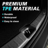 2026 Ctmods Tesla Model Y Upgrade Rear Bumper/Trunk Sill Cover Protector Bumper Guards For Tesla Model Y Juniper