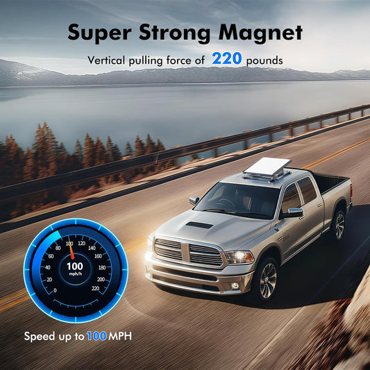 Carbon Steel Starlink Mini Mount with 220lbs Heavy Duty Magnet Bases,   30° Adjustable