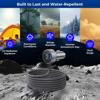 3 in 1 Starlink Mini Cable Car Charger DC Power Cable/Cigarette Lighter Adapter