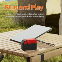 Starlink Mini 18V Battery DC Power Cable  Adapter,  3.2FT 18AWG Cord Plug and Play 1M