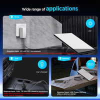 3 in 1 Starlink Mini Cable, High-Speed USB C/Car Charger/DC to DC Replacement Cable