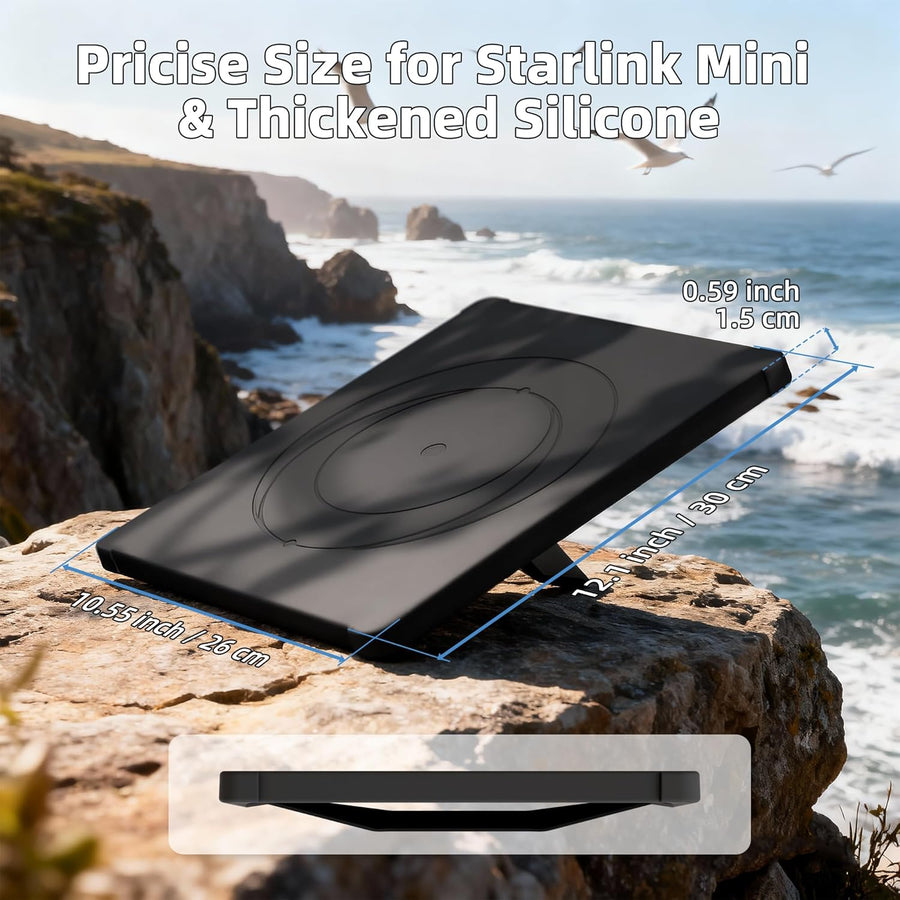 Starlink Mini Liquid Silicone Front Cover - Scratch & Impact Protection