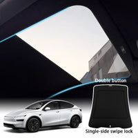 Tesla Model Y Juniper Electric Voice-Controlled Power Sunshade (2025+) - With Ambient Light