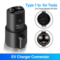 테슬라 모델 Y/3/X/S용 J1772-테슬라 충전기 어댑터