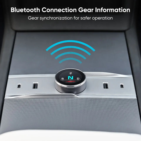 Smart Rotating Gear Shift Dock For Tesla Model Y Juniper Model 3 Highland