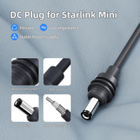Starlink Mini Adapter Supply 12/24V Step Up to 30V 3.5A Power Converter 9-28V Input Conversion Kit for Truck RV Marine